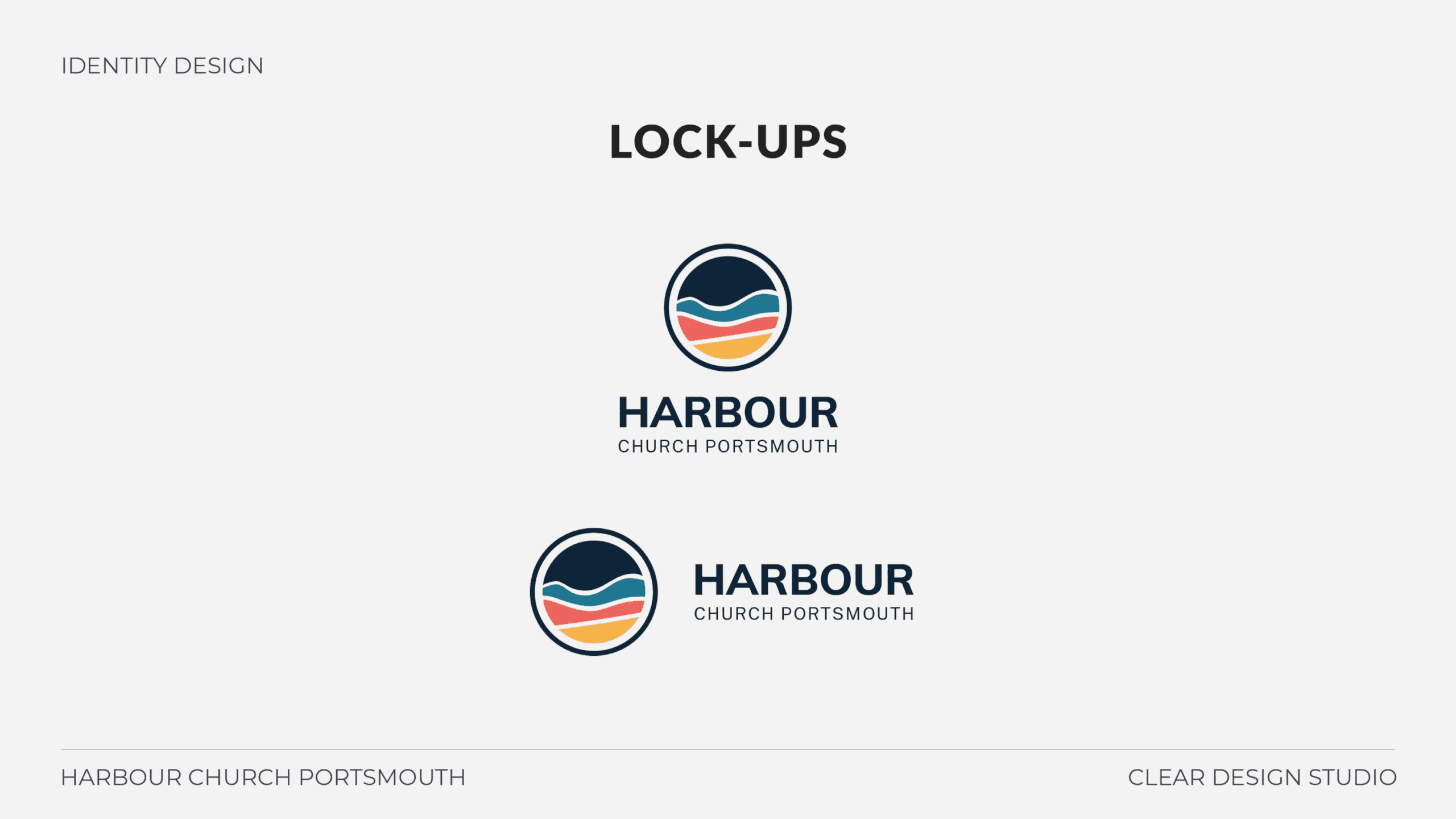 Harbour Church Portsmouth final logo design display