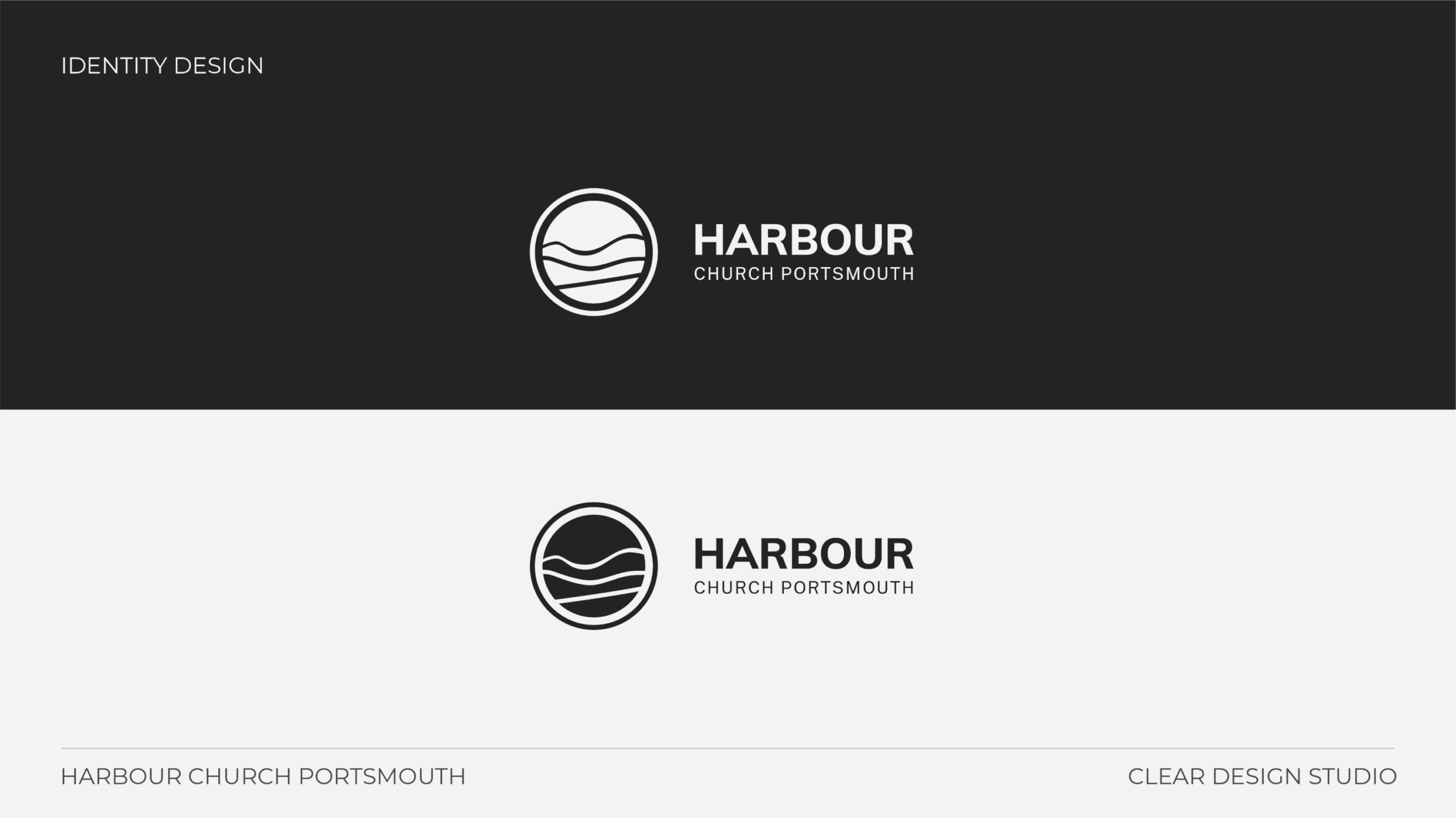 Harbour Church Portsmouth final logo design display