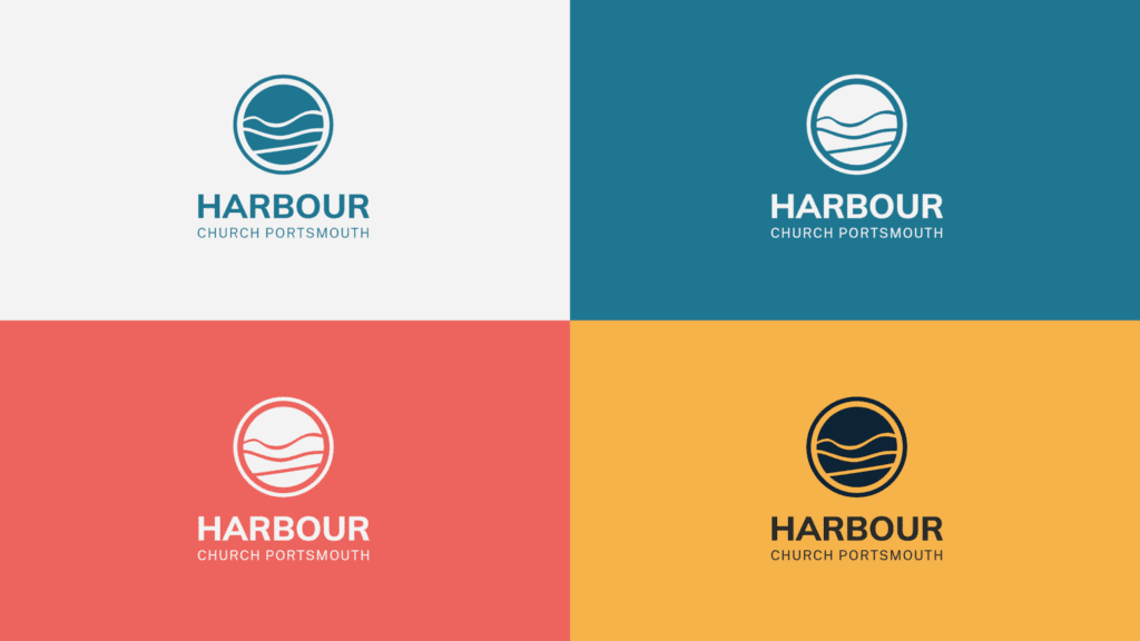 Harbour Church Portsmouth final logo design display