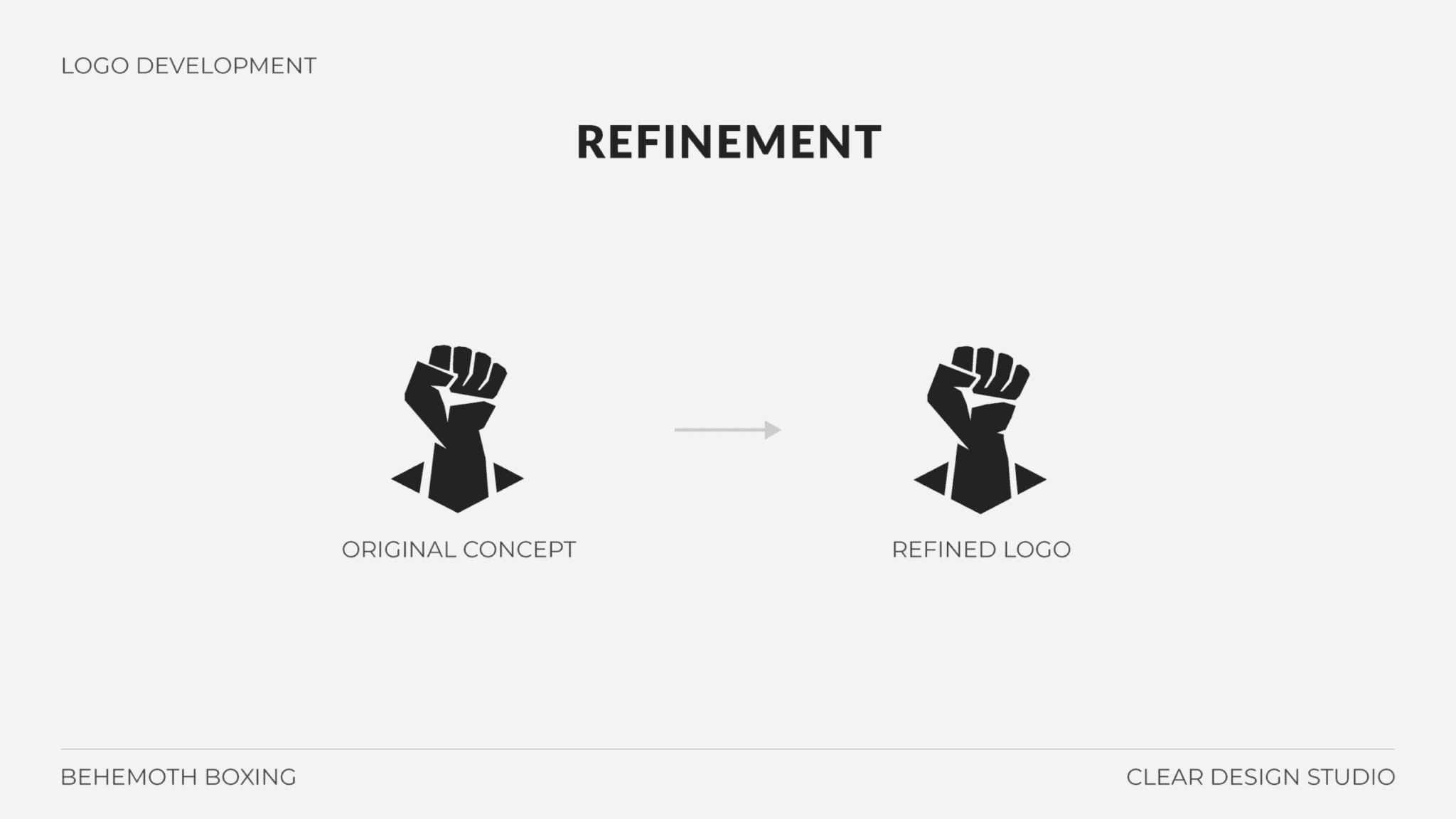 Behemoth Boxing Logo Design Portfolio 4