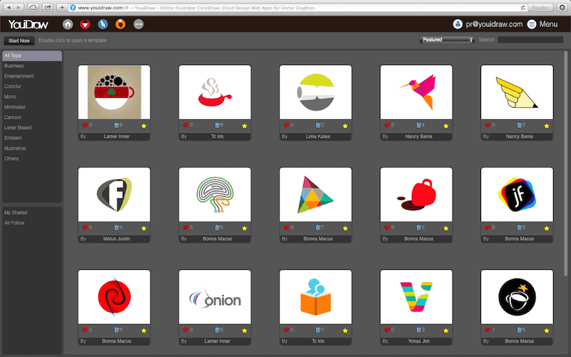 Draw Logo Designs | Free Draw Logo Maker - DesignEvo