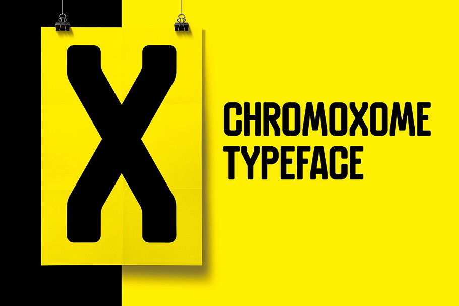 Chromoxome font