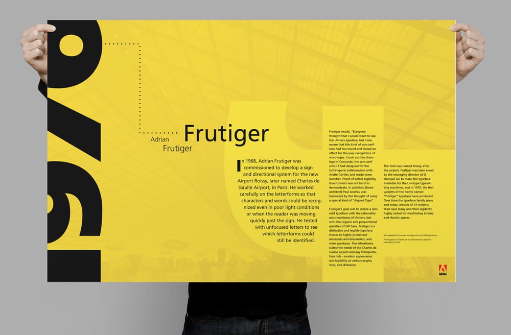 Frutiger font