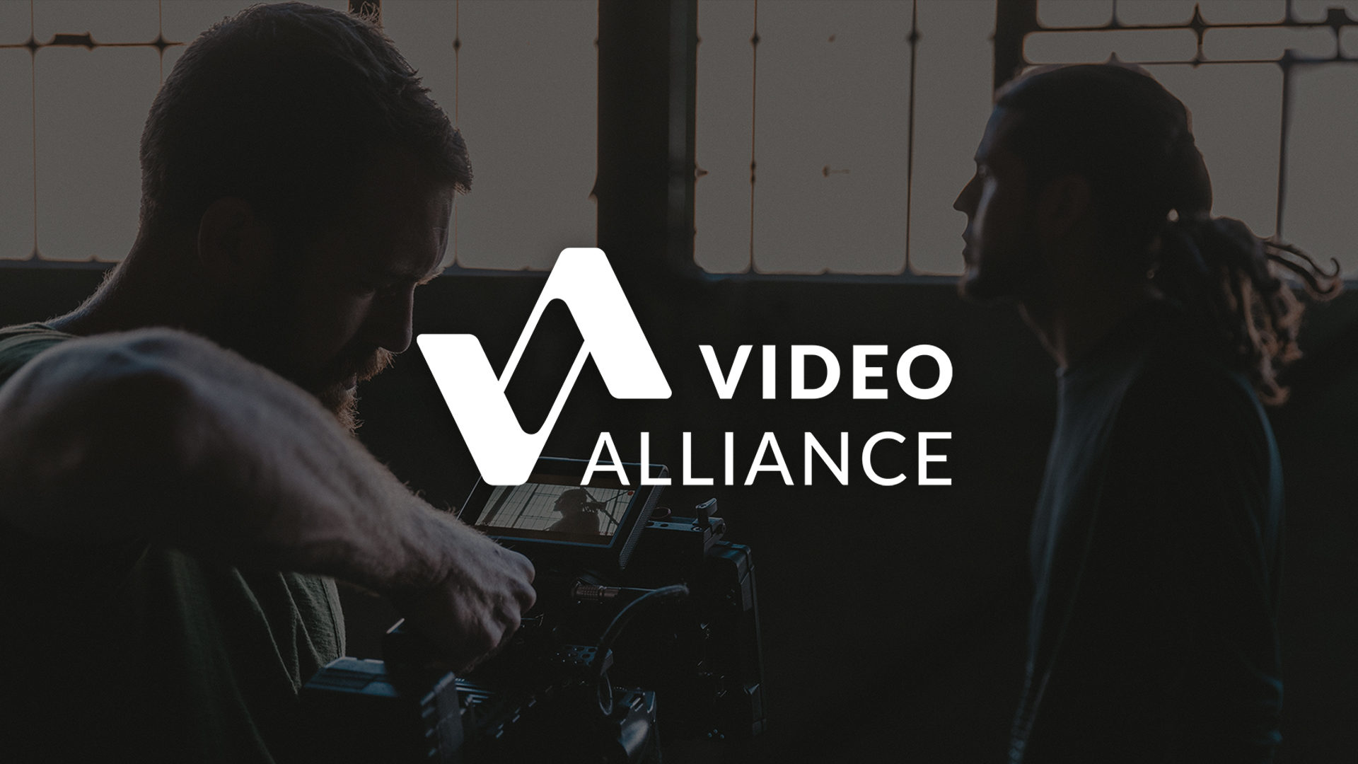 Video Alliance Full Logo | Videography Logo Design