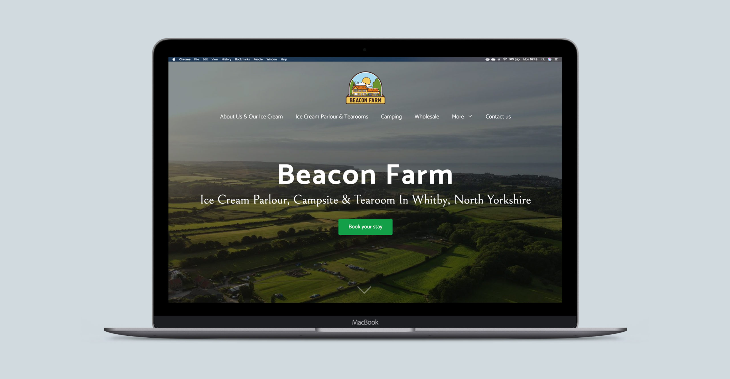 Beacon Farm Website Design | Clear Design