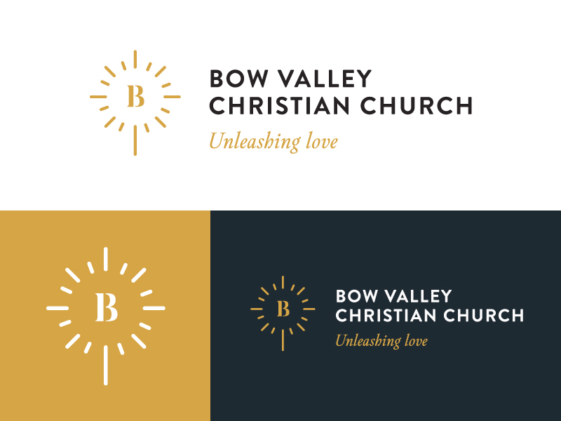 Bow Valley Church Logo Design