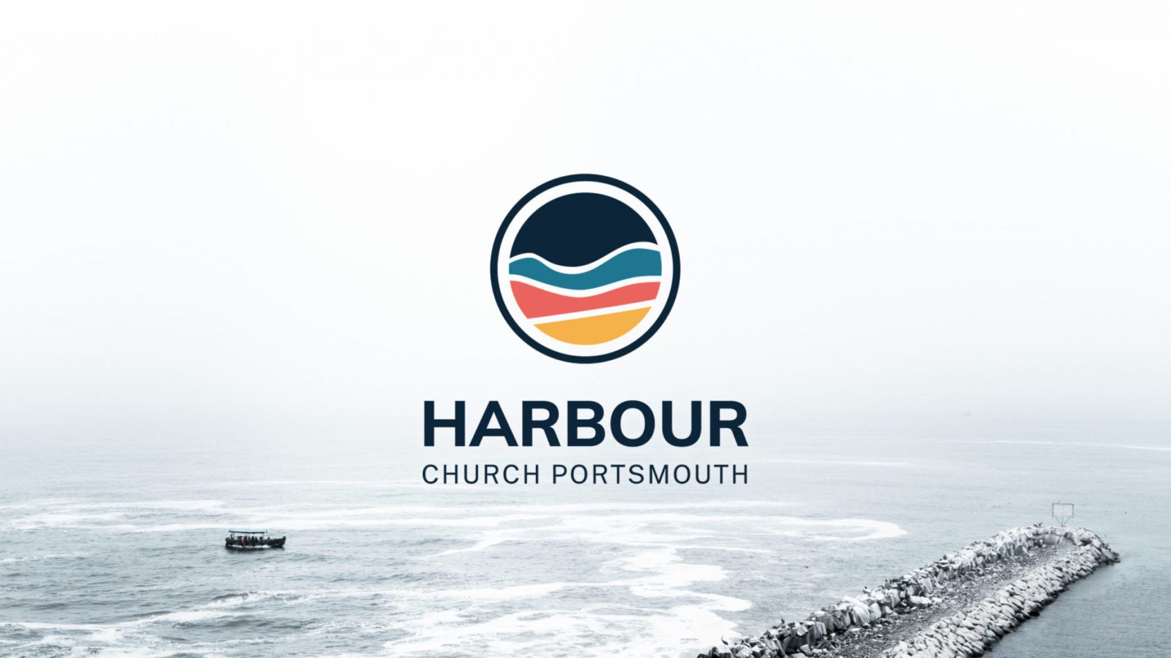 Bright, colourful logo design for Harbour Church Portsmouth | Logo Design Berkshire