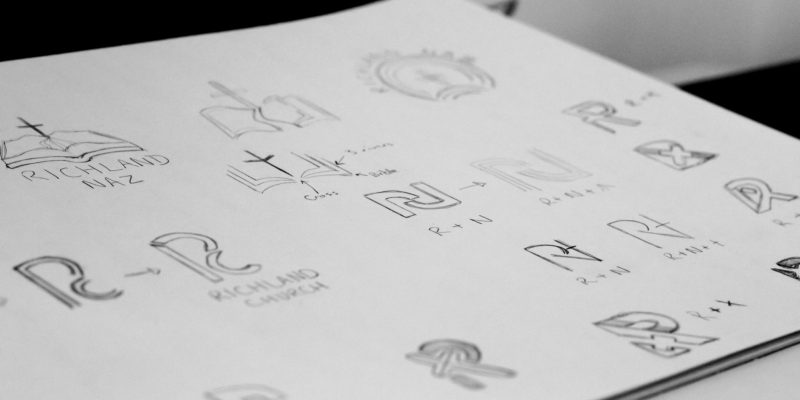 Logo design sketches | Logo Process