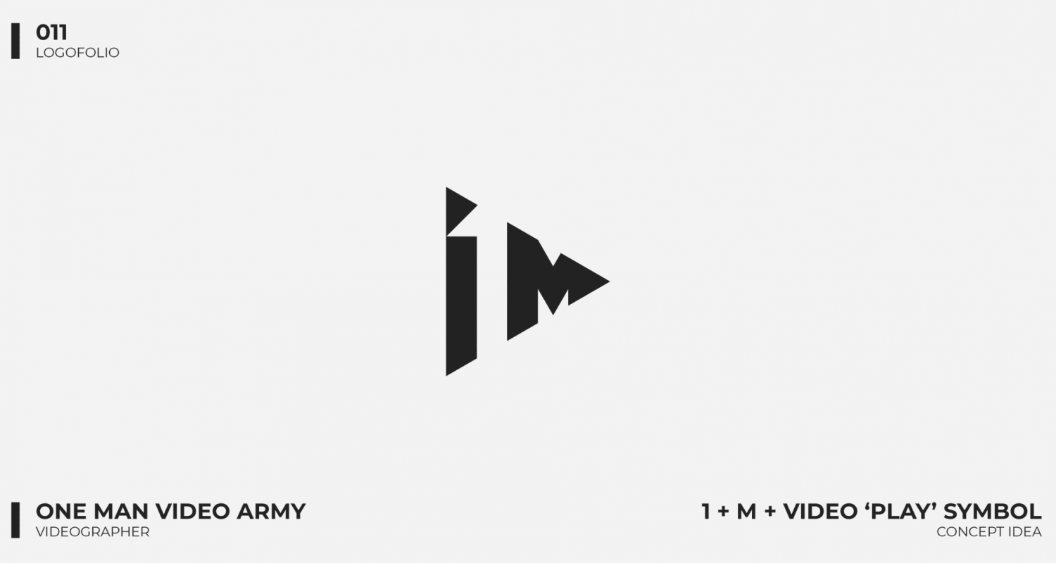 Logo portfolio – One Man Video Army Logo portfolio - One Man Video Army