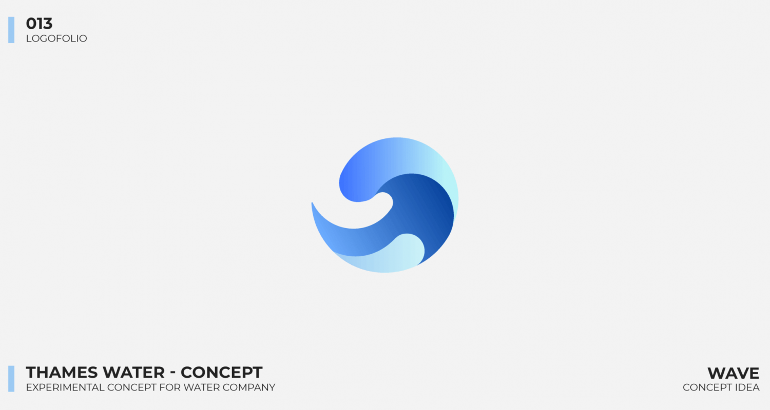 Logo portfolio – Thames Water Concept Logo portfolio - Thames Water Concept